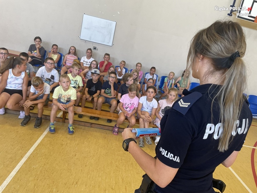 Bezpieczne wakacje orzeskich uczniów