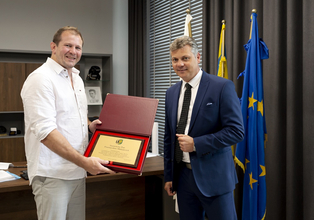 Przemysław Matyjaszek wyróżniony za wkład w rozwój bytomskiego sportu