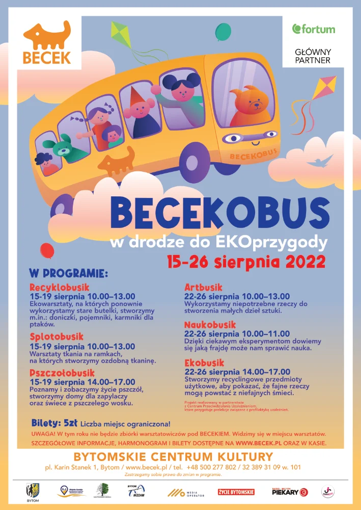 Becekobus - warsztaty kreatywne dla dzieci