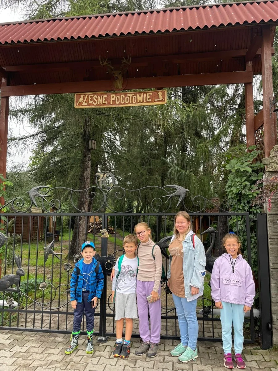 Zakończył się konkurs "Zabierz psa na spacer". Dzieci odwiedziły Leśne Pogotowie