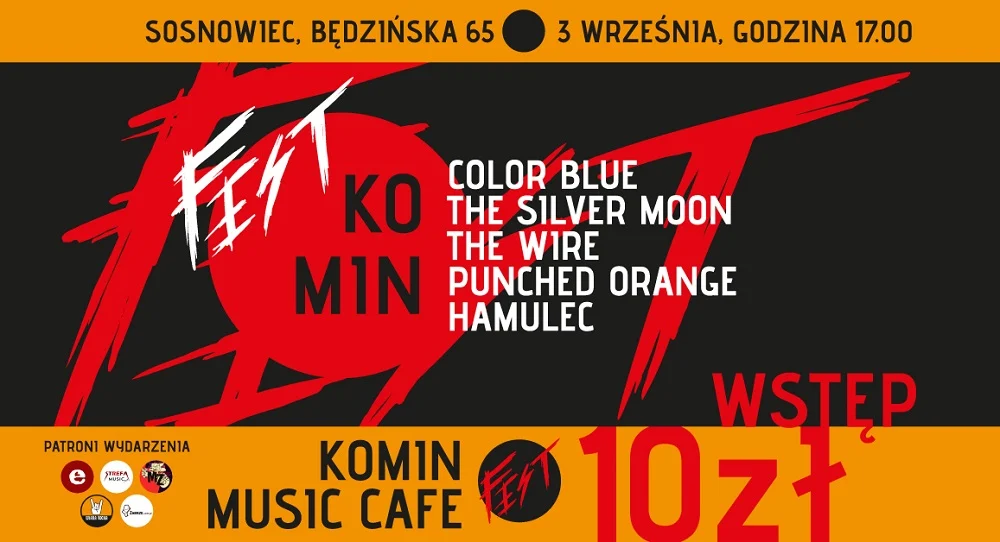 Komin Fest już w najbliższą sobotę!