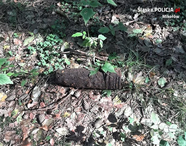 Pocisk artyleryjski z czasów II wojny światowej znaleziony przy Stargańcu!
