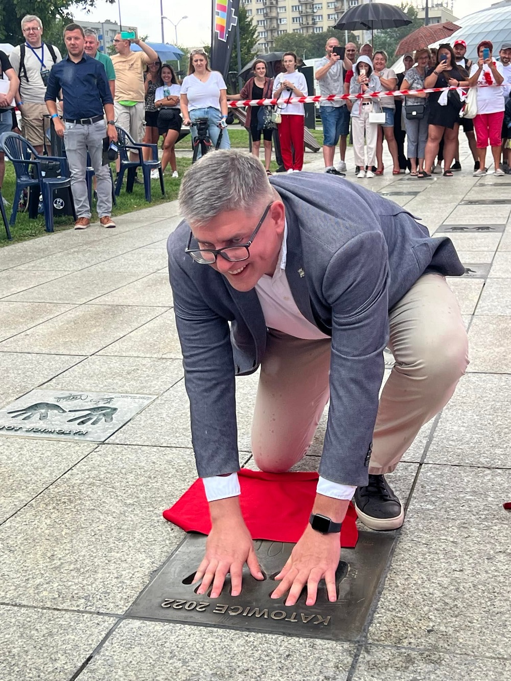 Aleja Gwiazd Siatkówki w Katowicach z kolejnymi odciskami!