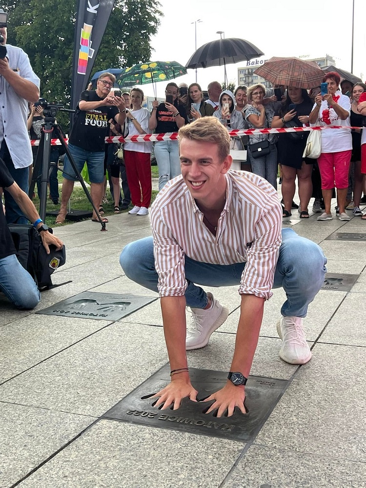 Aleja Gwiazd Siatkówki w Katowicach z kolejnymi odciskami!