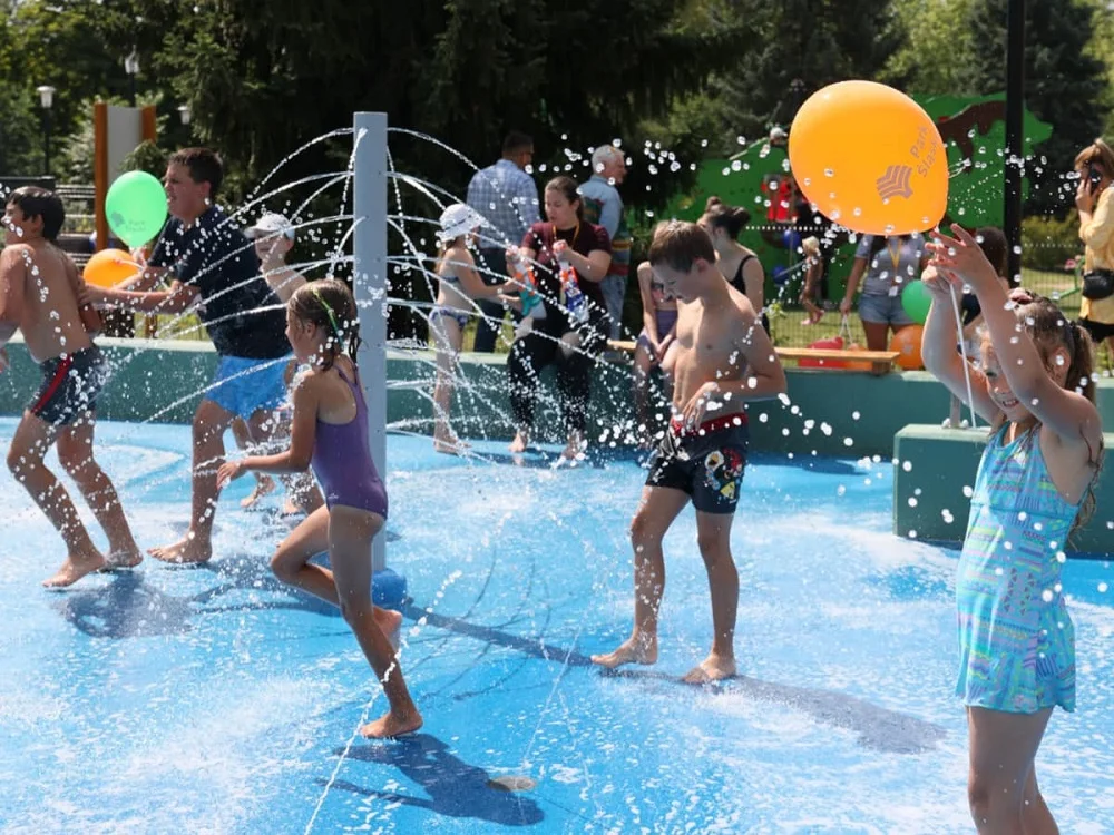 Dziś w Parku Śląskim otwarto wodny plac zabaw!