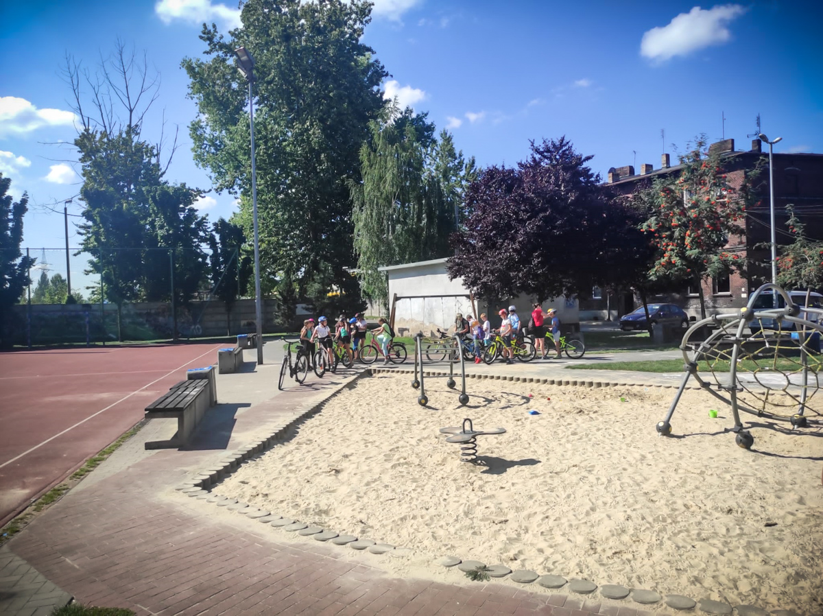 Za nami rajd rowerowy dla dzieci z osiedla "Biadacz"