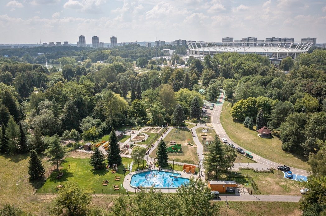 Niedawno otwarty i już nieczynny. Co z wodnym placem zabaw w Parku Śląskim?