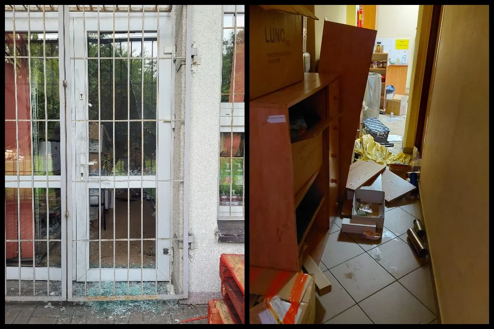 Włamano się do punktu z darami dla obywateli Ukrainy!