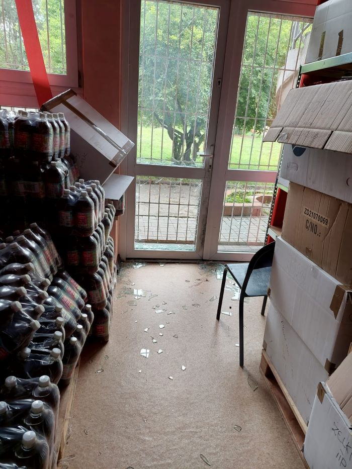 Włamano się do punktu z darami dla obywateli Ukrainy!