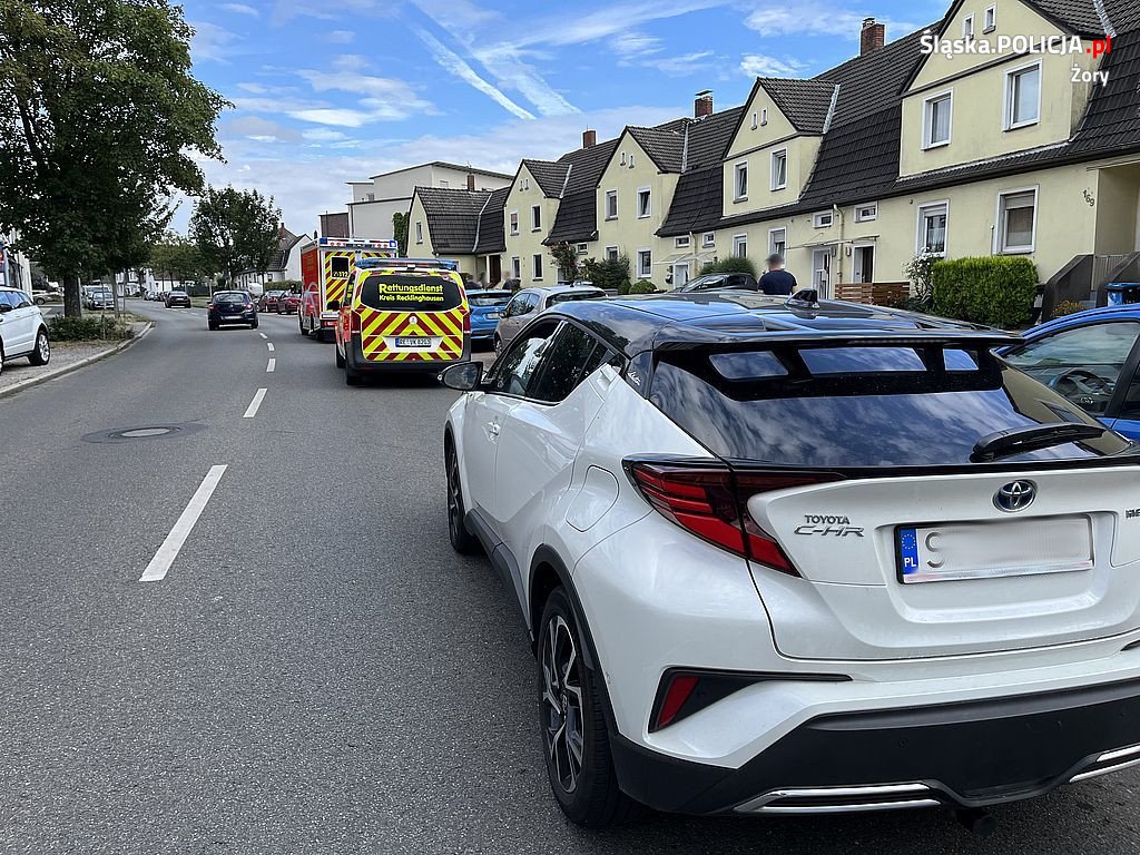 Policjant na urlopie uratował mężczyznę