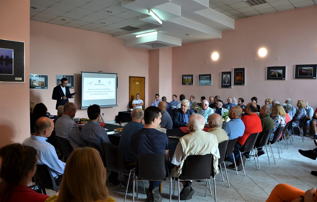 Spotkanie z mieszkańcami w dzielnicy Mikulczyce