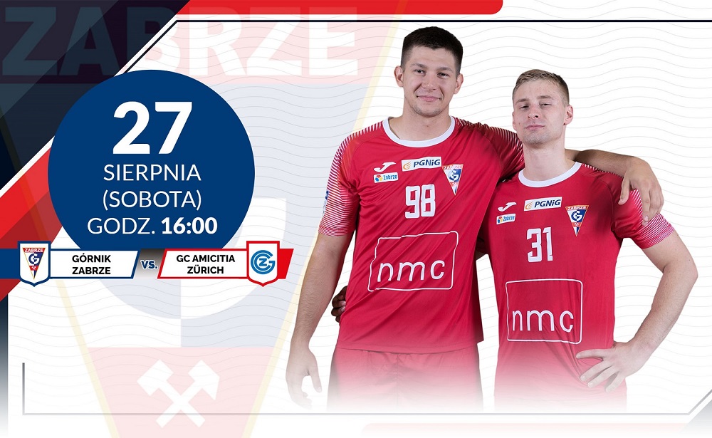 Piłka ręczna EHF Liga Europejska: Górnik Zabrze – GC Amiticitia Zurych