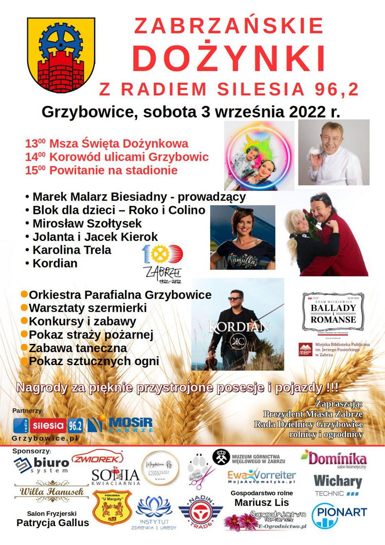 Zabrzańskie Dożynki Miejskie już w sobotę!