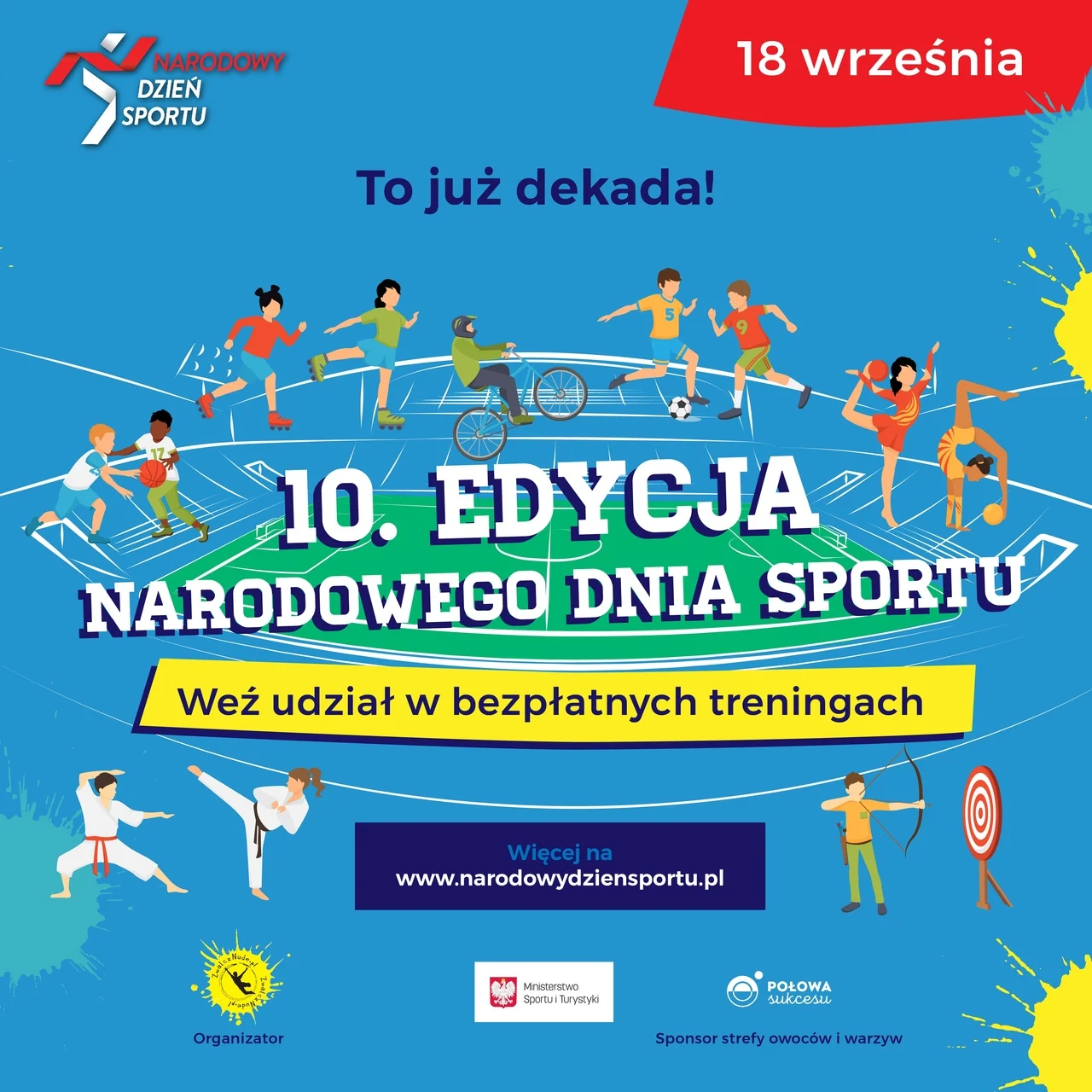Narodowy Dzień Sportu w województwie śląskim