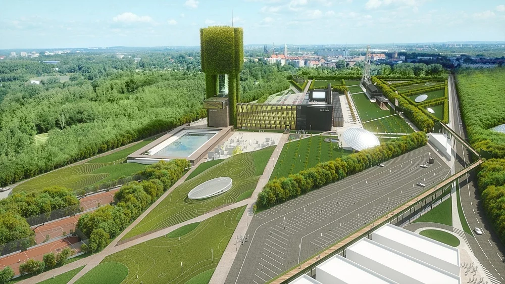 Czy tak może wyglądać nowe centrum Rudy Śląskiej? Marek Wesoły przedstawił projekt