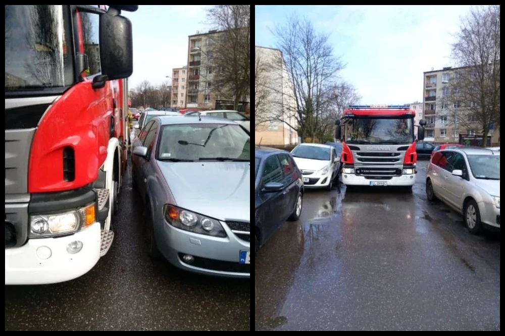 Ulica Energetyków nieprzejezdna dla Straży Pożarnej. „To może skończyć się tragedią”