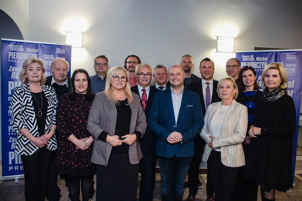 Wybory w Rudzie Śląskiej: Michał Pierończyk z poparciem kolejnych radnych