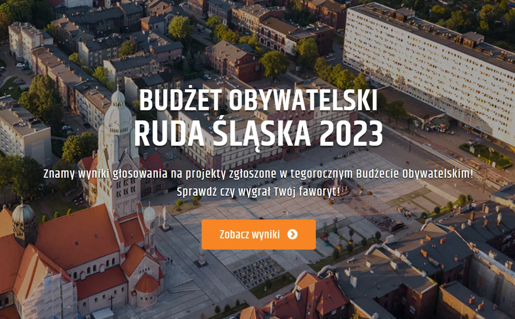Budżet Obywatelski 2023 w Rudzie Śląskiej. Znamy wyniki głosowania!