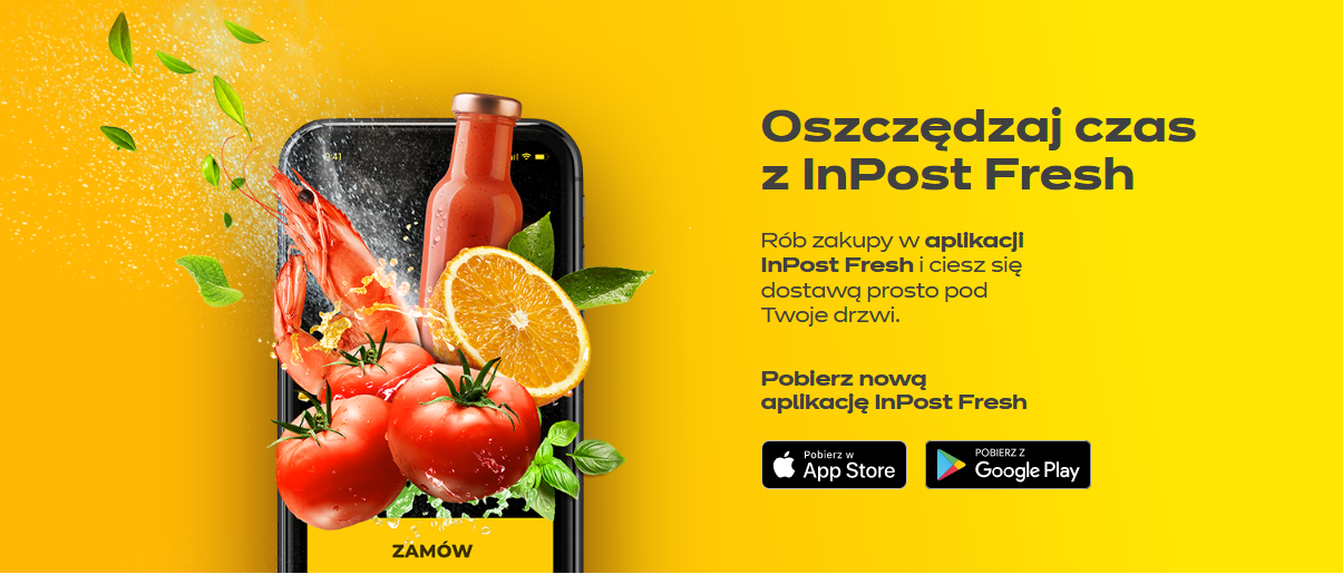 Zakupy z dostawą pod same drzwi od InPost Fresh dostępne w całej Polsce