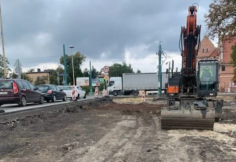 Ruda Śląska: Trwa przebudowa ul. Wolności. Co nowego na budowie?