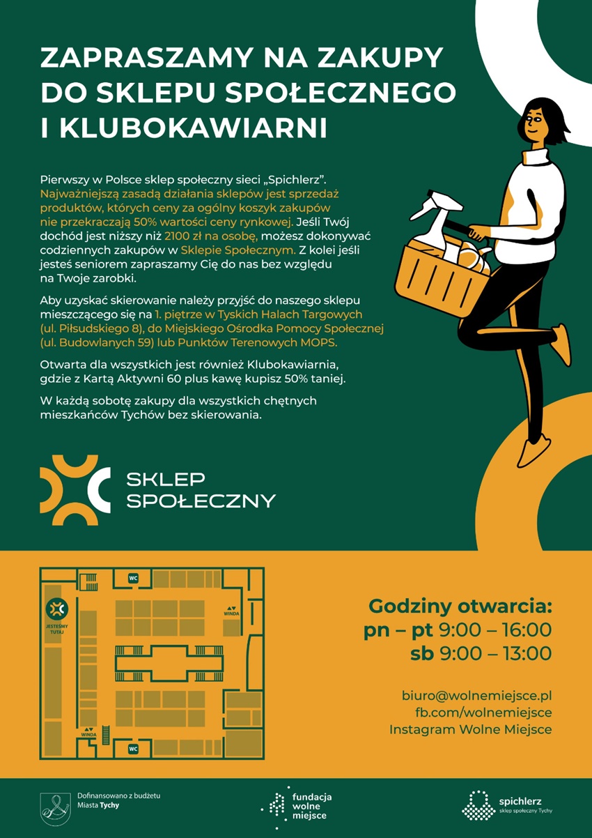 Sklep społeczny w Tychach – otwarcie 16 września
