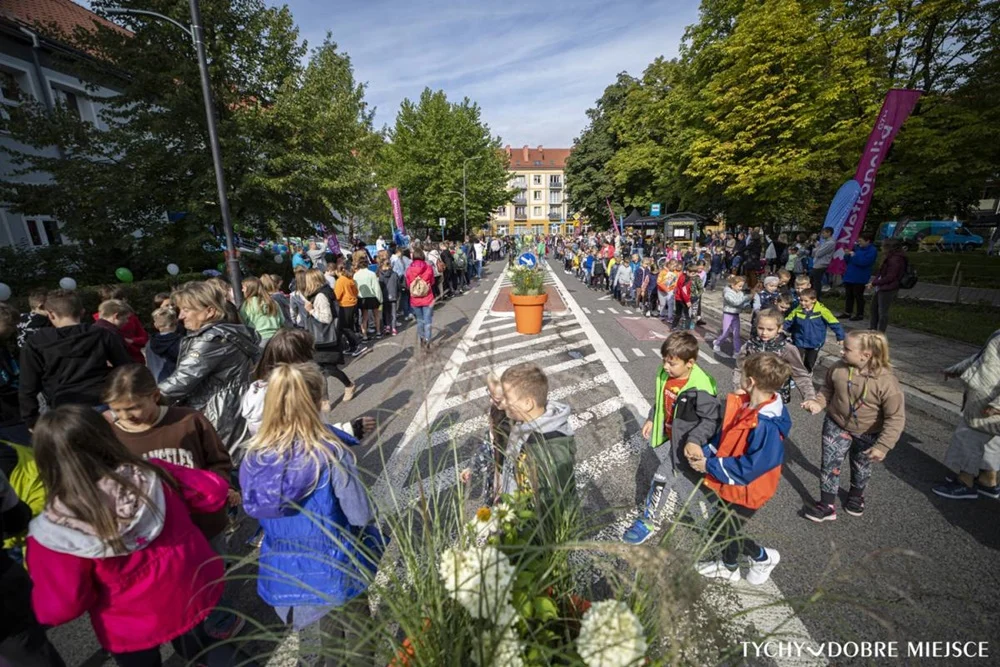 Pierwsza "Szkolna ulica" w Tychach