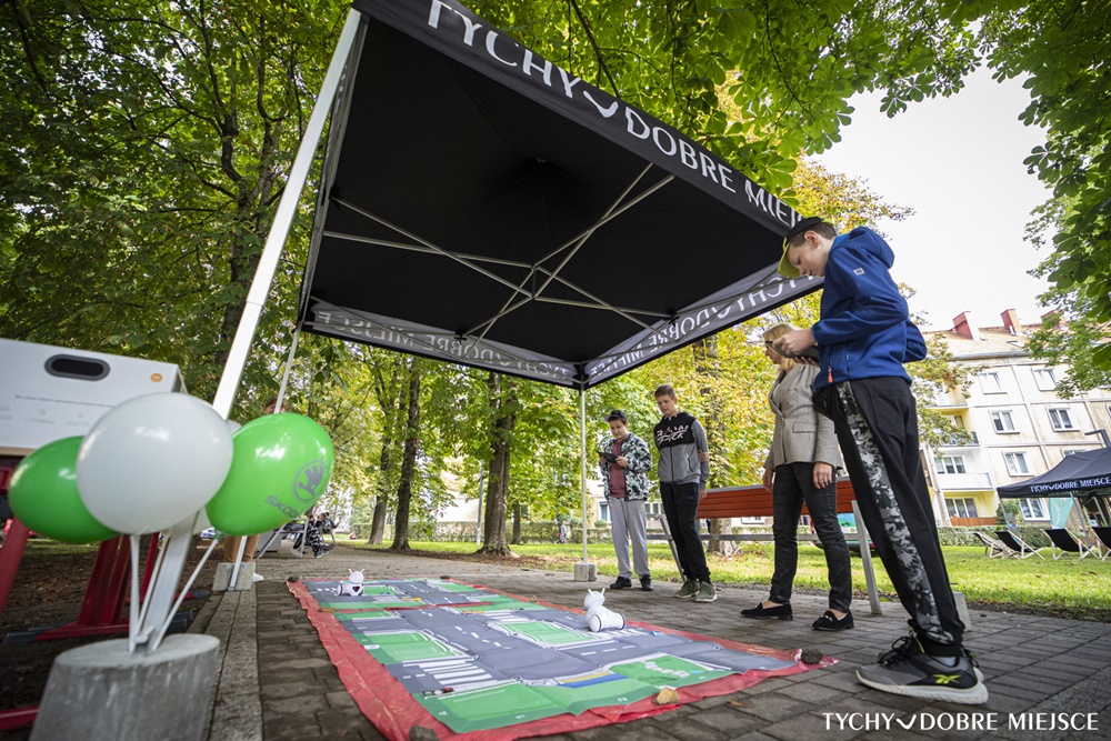 Pierwsza "Szkolna ulica" w Tychach