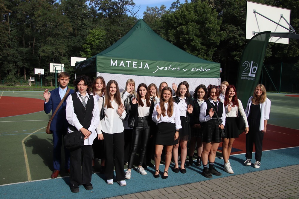 Mateja z nowymi projektami w nowym roku szkolnym