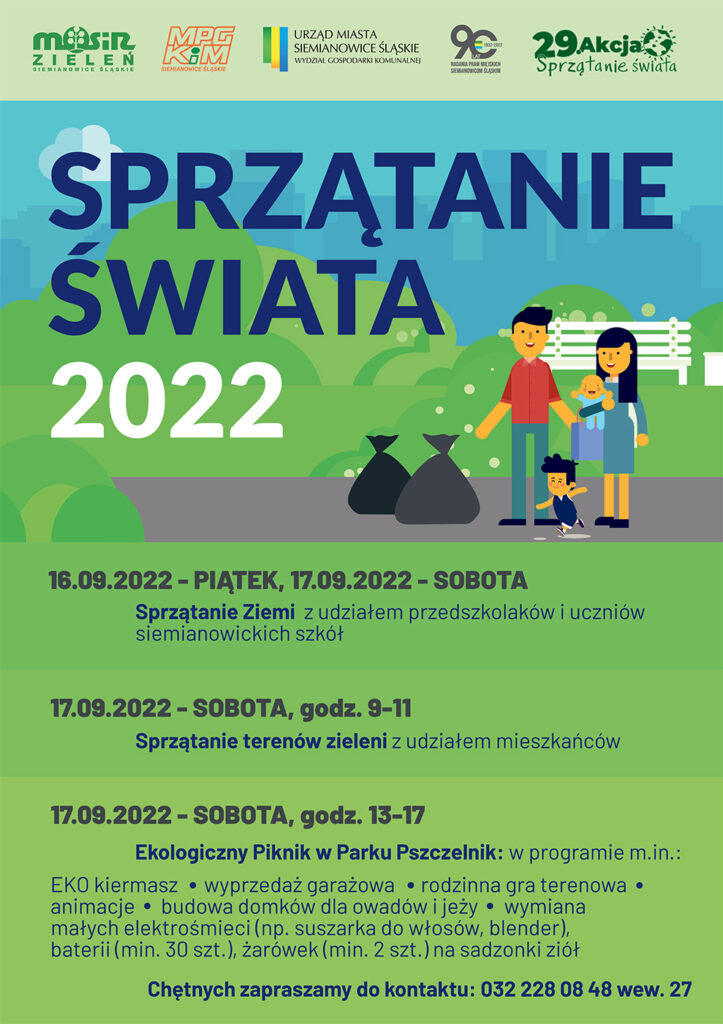 29. akcja sprzątania świata w Siemianowicach Śląskich – zamień stary blender na zioła!