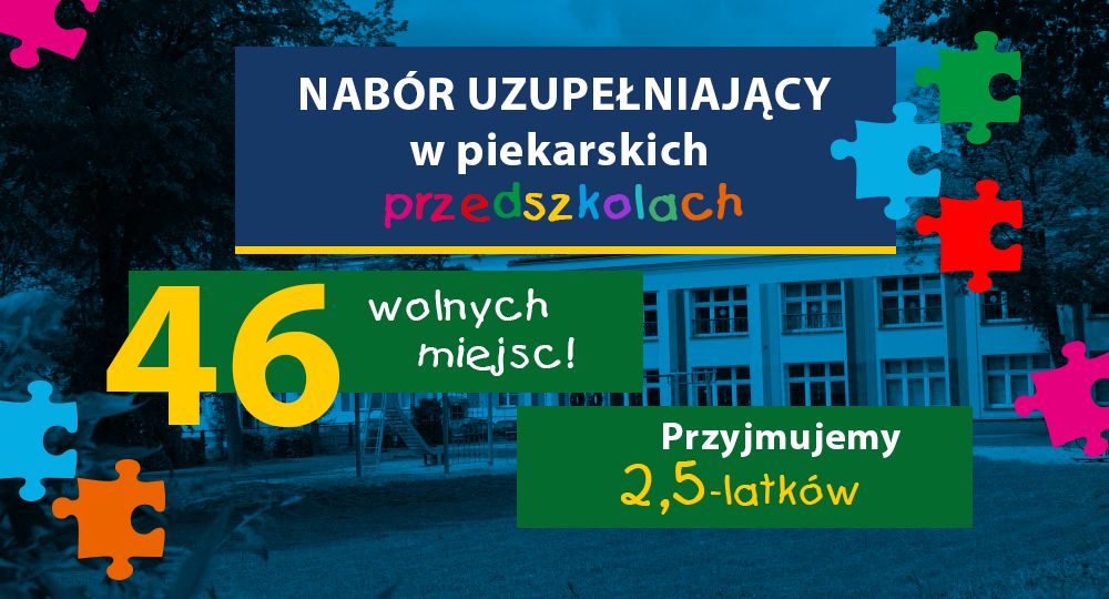 Wolne miejsce w przedszkolu dla Twojego dziecka!
