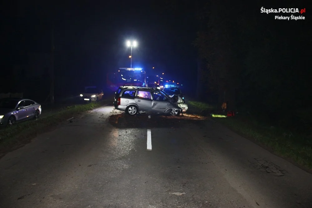 Groźnie wyglądający wypadek na ul. Tarnogórskiej