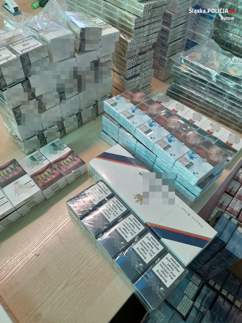 Policjanci zabezpieczyli nielegalny tytoń i papierosy