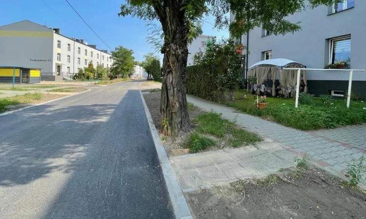 Koniec prac na ul. Podjazdowej