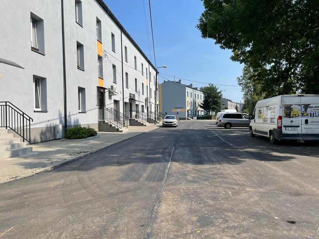 Koniec prac na ul. Podjazdowej