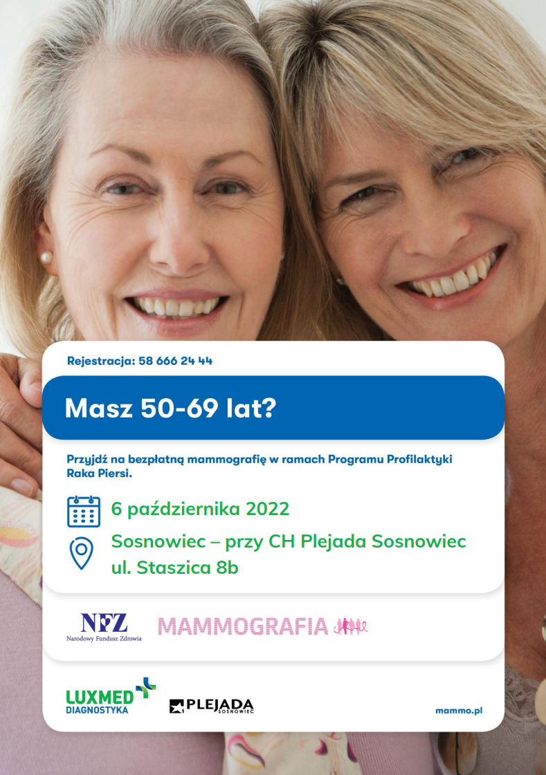 Miesiąc Profilaktyki Raka Piersi. Bezpłatne badania w mobilnej pracowni mammograficznej