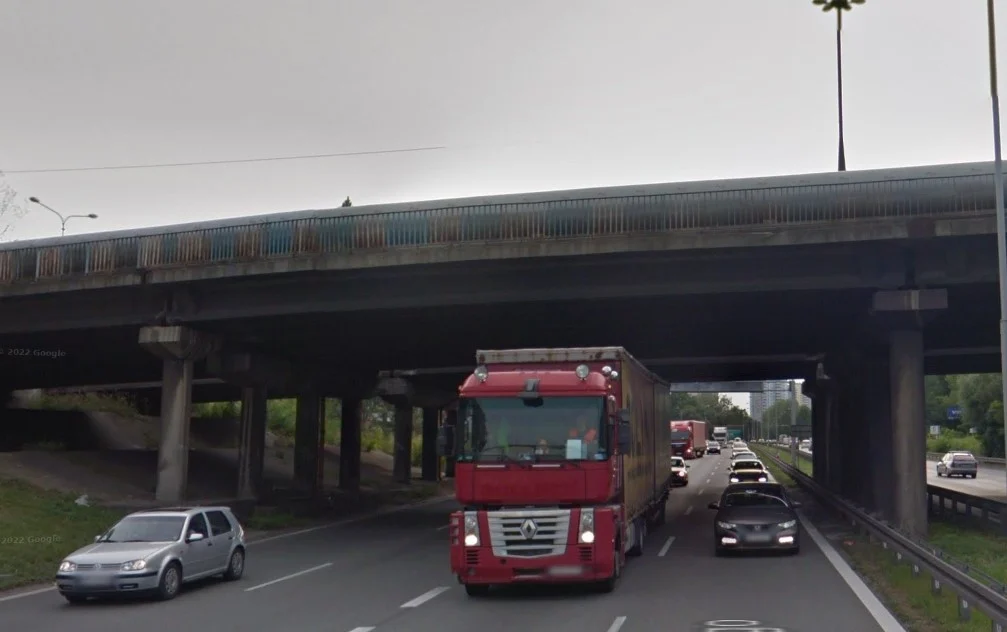 Coraz większe korki na S86. Rozpoczęły się prace na jezdni w stronę Sosnowca