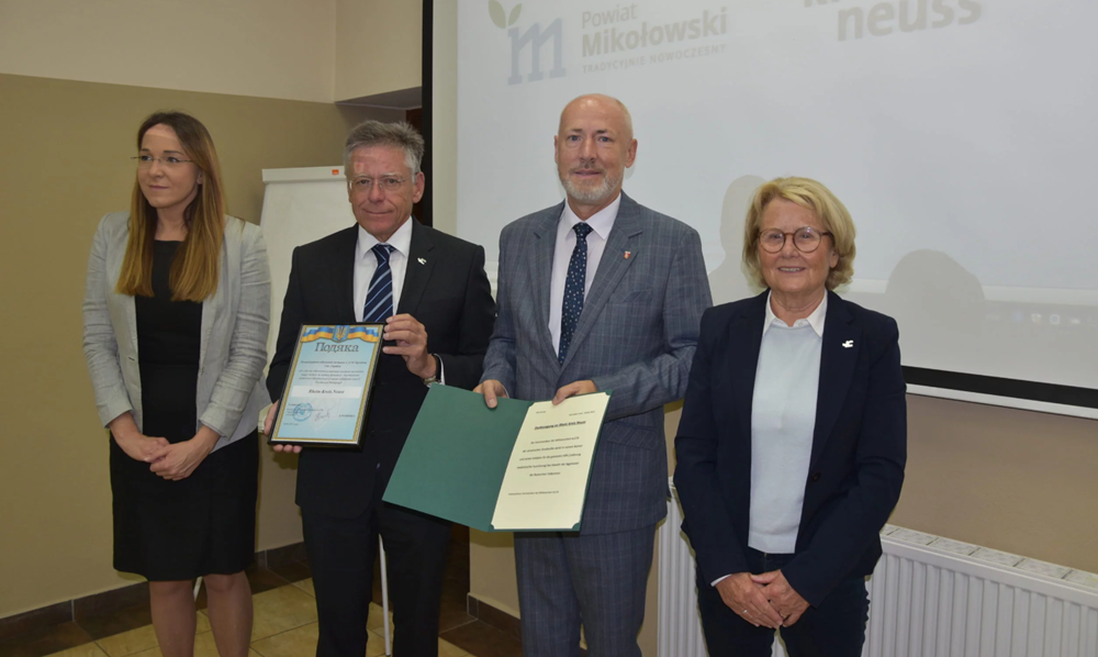 Spotkanie Komitetów Partnerskich. Ostatni dzień wizyty gości z Reńskiego Powiatu Neuss