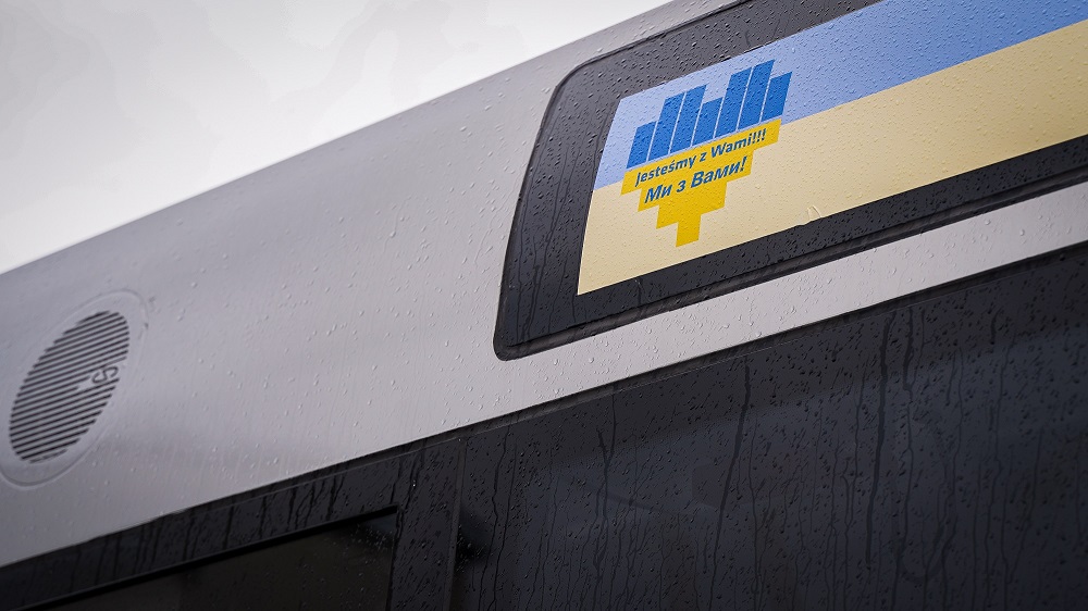 Autobus PKM będzie woził ukraińskie dzieci do szkół