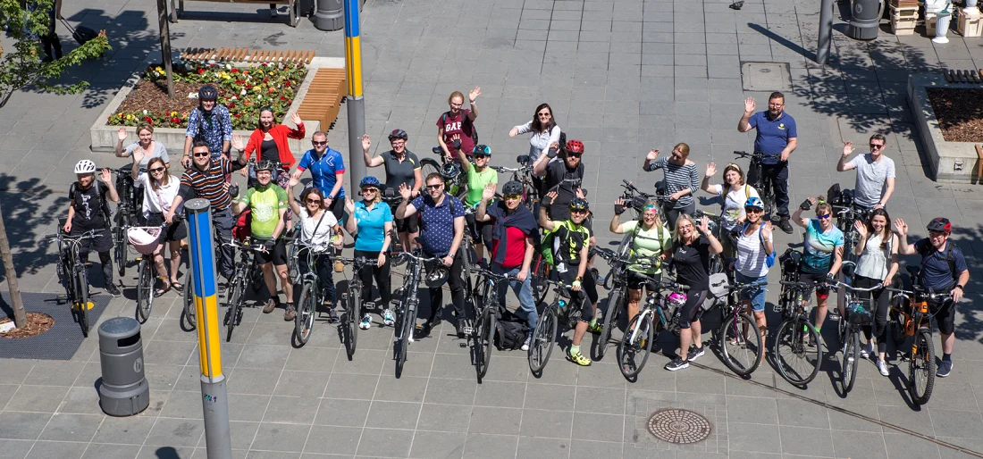 Tydzień mobilności w Katowicach: "Przeciepnij sie na koło!"