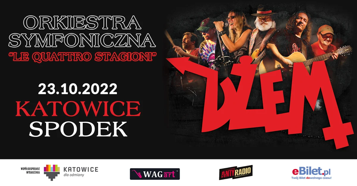 Dżem z orkiestrą symfoniczną Le Quattro Stagioni w Spodku