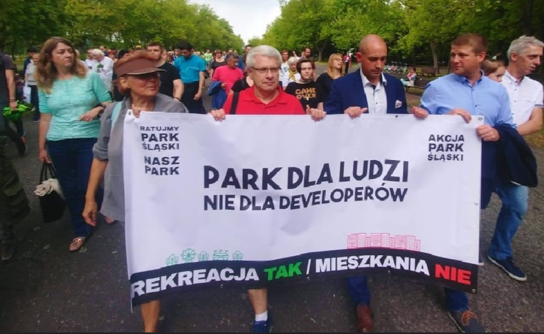 Tereny po OPT/MTK w granicach Parku Śląskiego? Jest petycja Stowarzyszenia Nasz Park