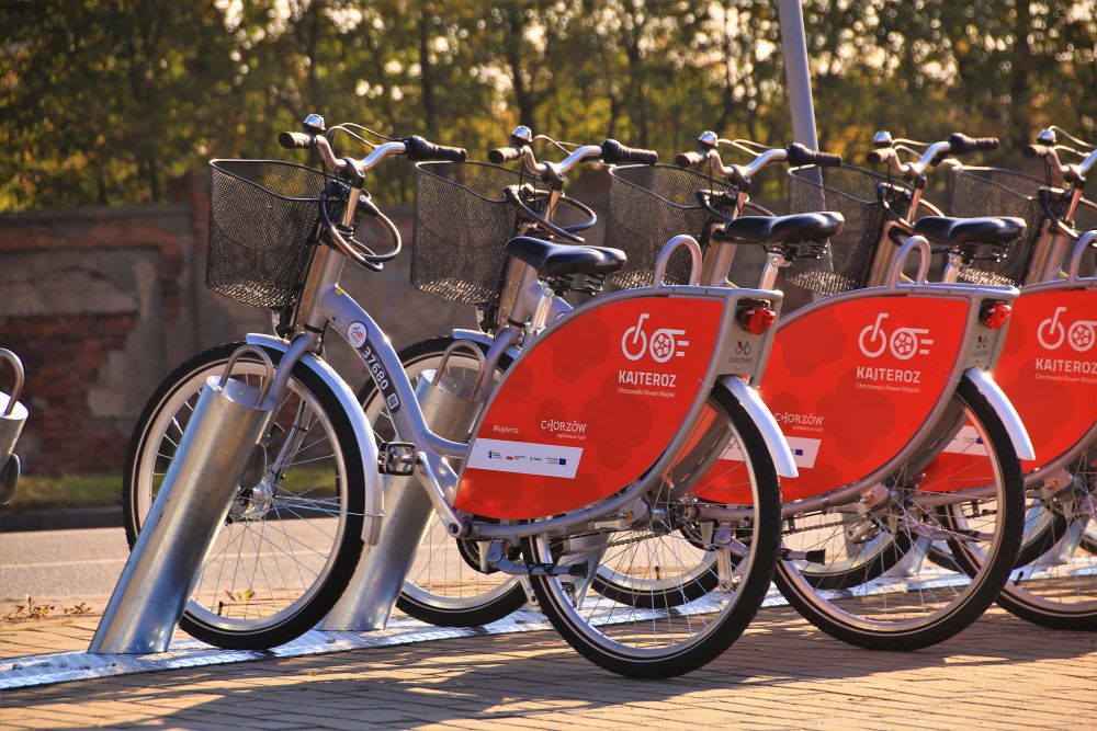 Godzina jazdy rowerem Kajteroz za darmo. Wyjątkowa promocja z okazji Dnia Bez Samochodu!