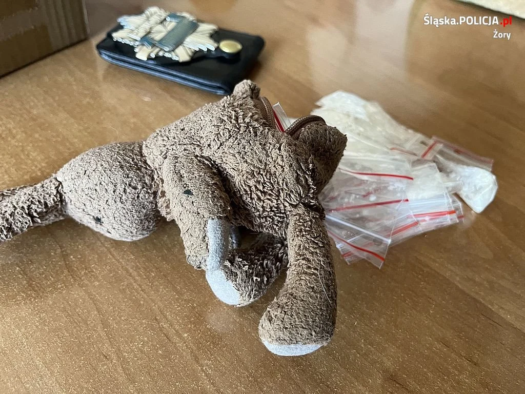 Narkotyki i środki odurzające schowane w... pluszakach [ZDJĘCIA]
