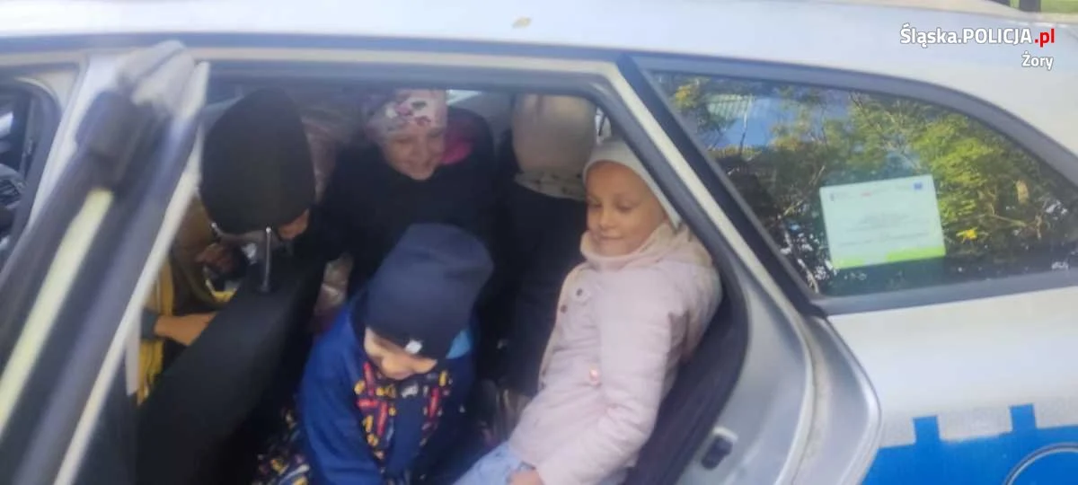 Żorscy policjanci odwiedzili dwa miejscowe przedszkola