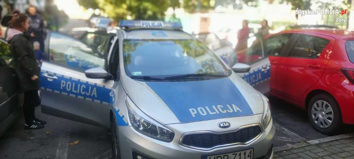 Żorscy policjanci odwiedzili dwa miejscowe przedszkola