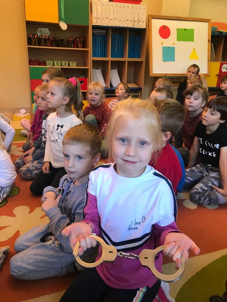 Żorscy policjanci odwiedzili dwa miejscowe przedszkola