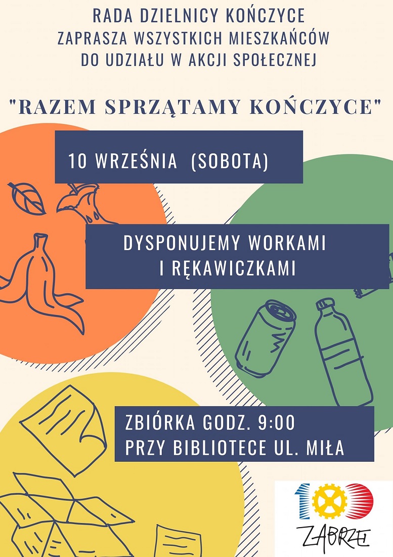 W sobotę kolejna edycja akcji "Razem sprzątamy Kończyce"