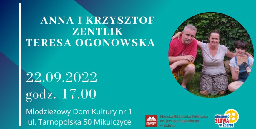 Spotkanie autorskie z Anną i Krzysztofem Zentlik
