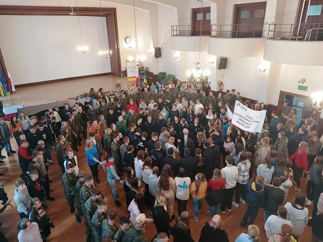 Zabrzanie dołączyli do "Łańcucha Czystych Serc"