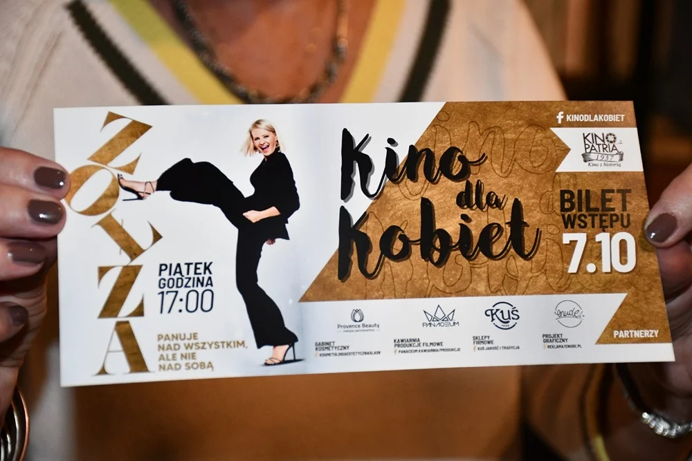 W Kinie Patria odbyło się pierwsze spotkanie z cyklu "Kino dla Kobiet" po przerwie